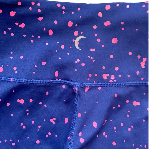 Authentic Zyia Navy Pink Splash Light n Tight Hi-Rise - Picture 7 of 10